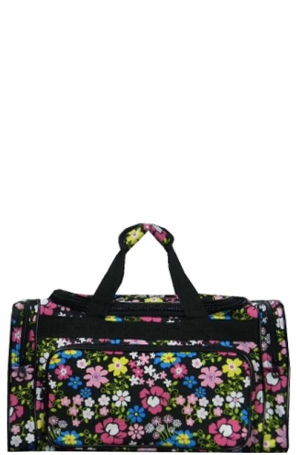 Printed Duffle Bag-9520/BK